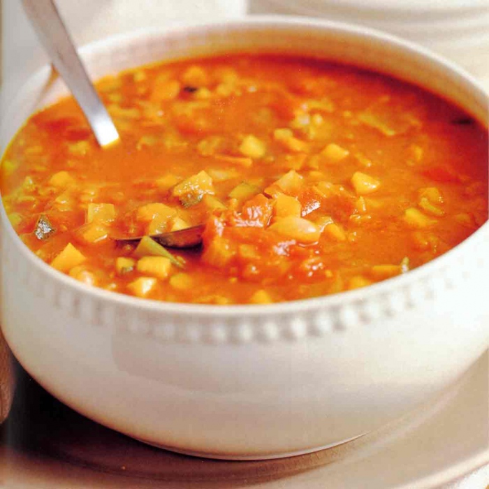 Arroz con judas y nabos (рис с зелёной фасолью и репой)