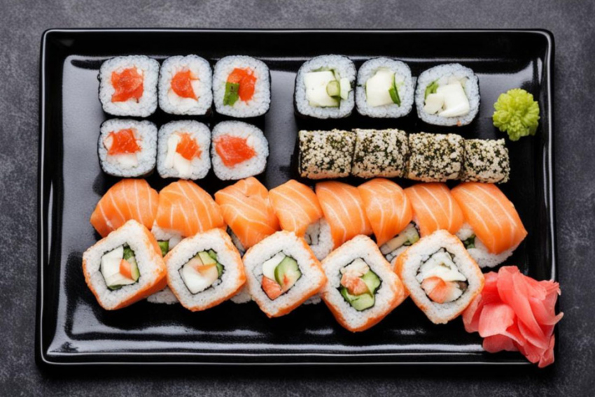 Суши и роллы – популярные блюда японской кухни