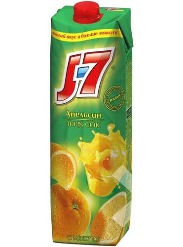 Сок апельсиновый j7