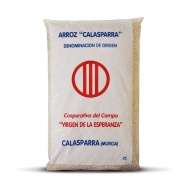 Белый круглый рис «Calasparra» в пластиковой упаковке, 5 кг